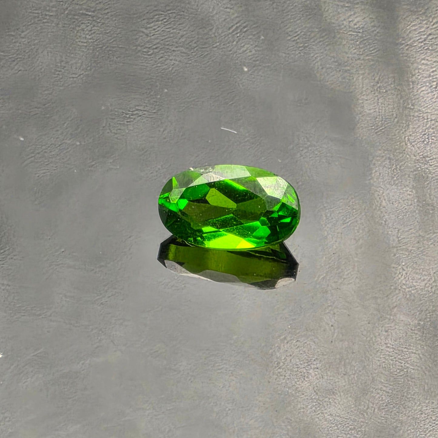 5x3mm Facet - Chrome Diopside